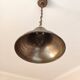 Suspension  abat-jour en laiton - lustre cloche métal bronzé
