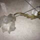 Antique bronze wall lamp