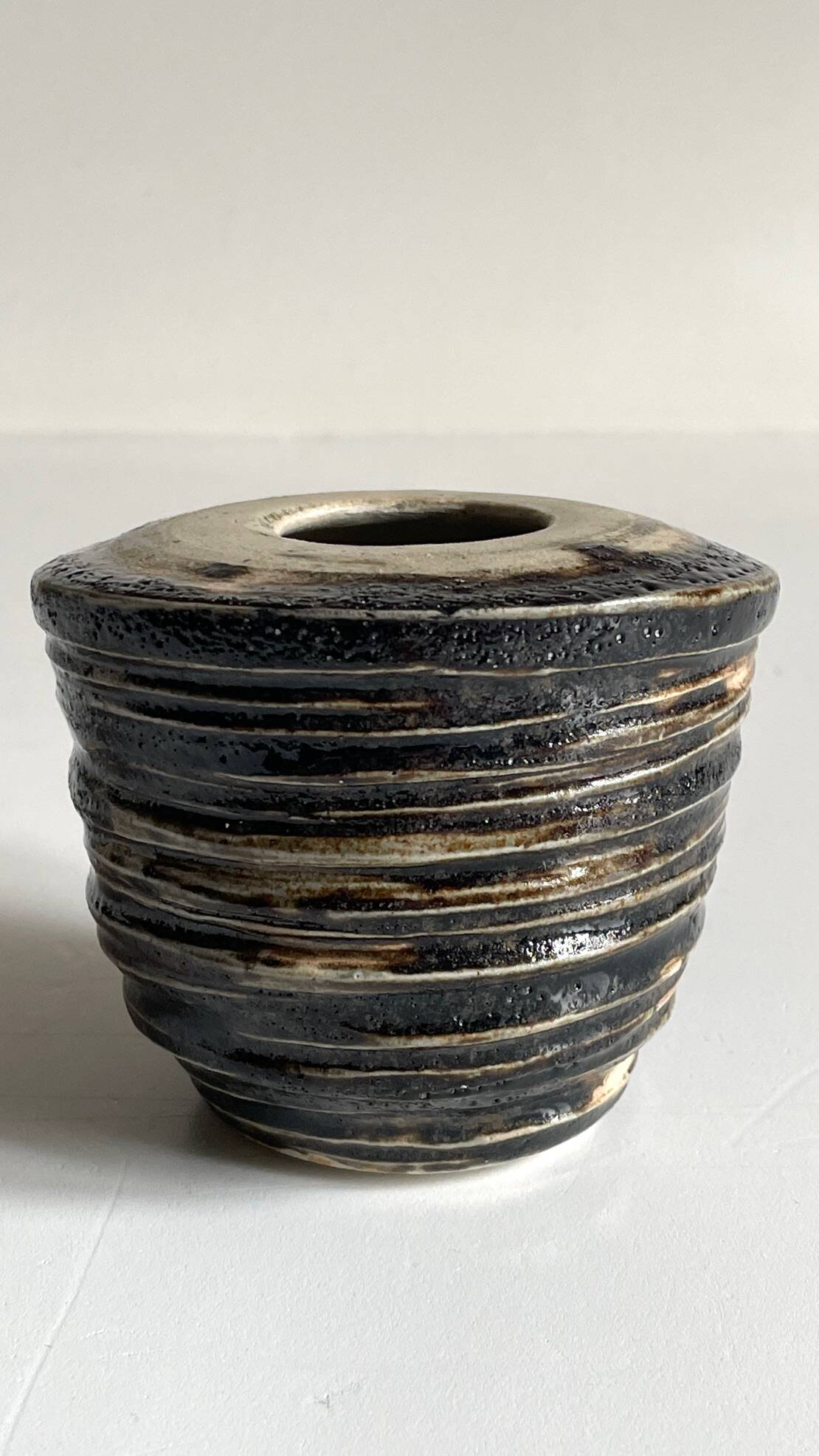 Vintage Brutalist Handmade Vase