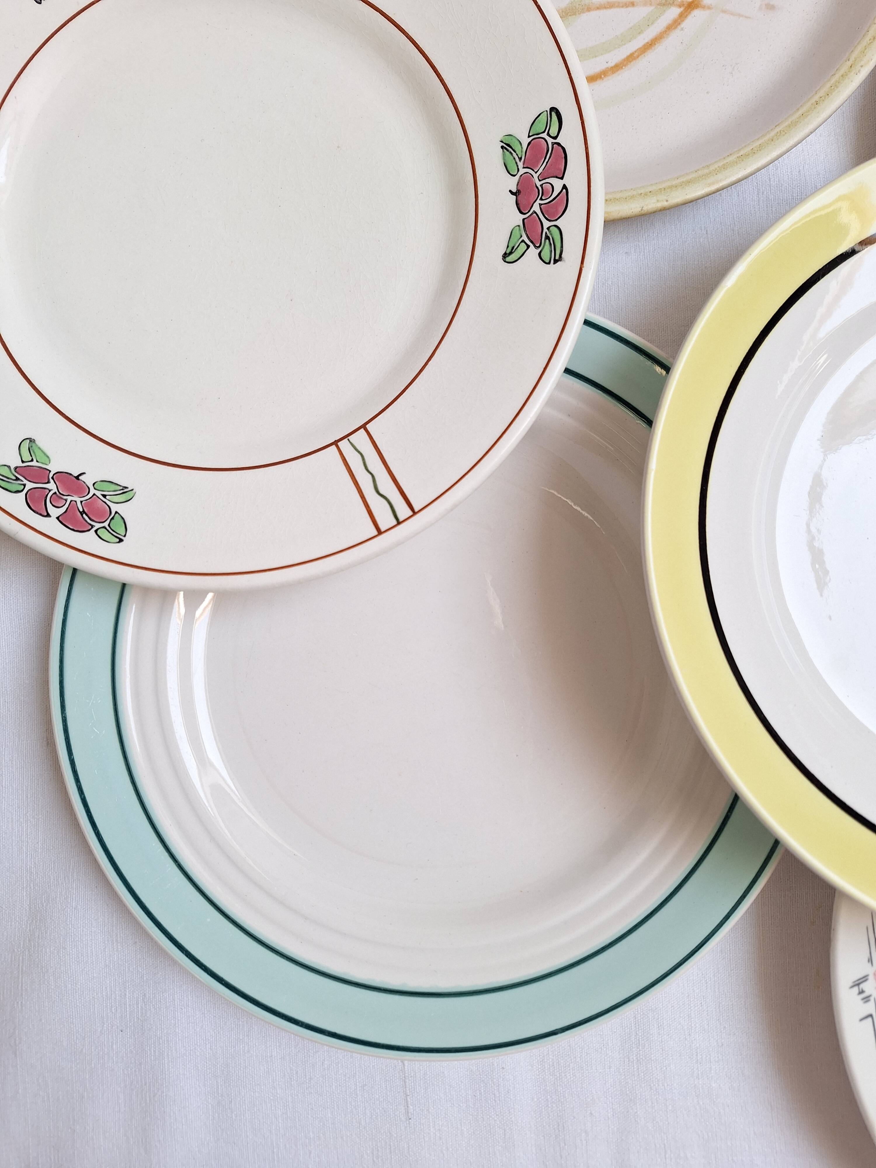 Flat plates Henriot, Céranord, Salins, Badonviller