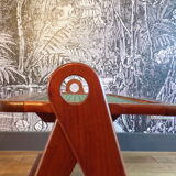 Scandinavian magazine coffee table in teak