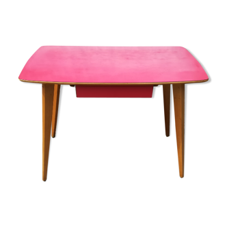 Table formica pieds compas années  50/60