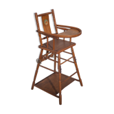 Vintage wood baby chair