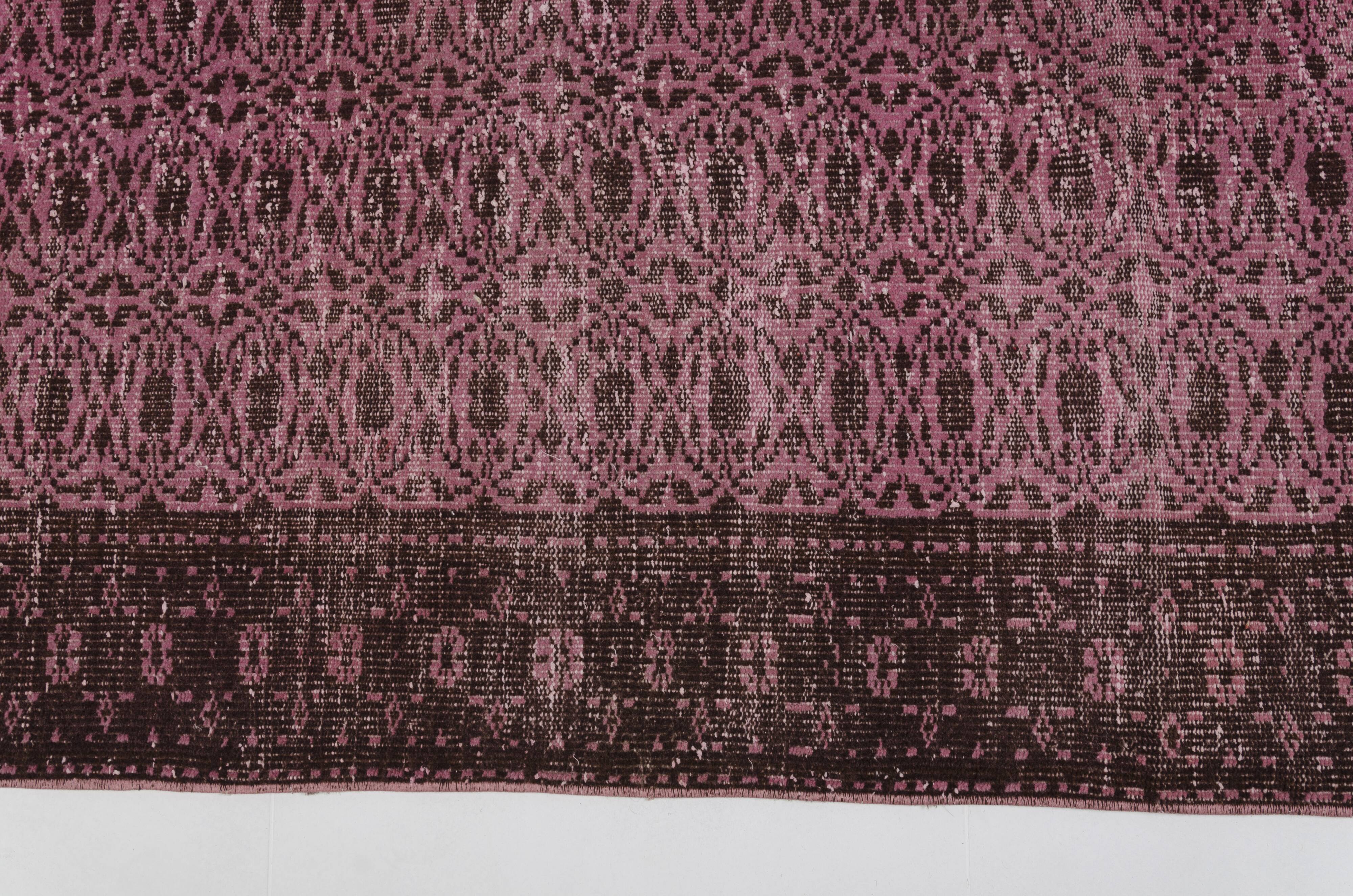 Decorative Pink Oushak Carpet sku 2527