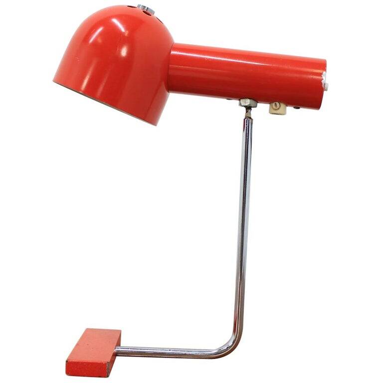 Midcentury Design Table Lamp by Josef Hůrka, 1970s