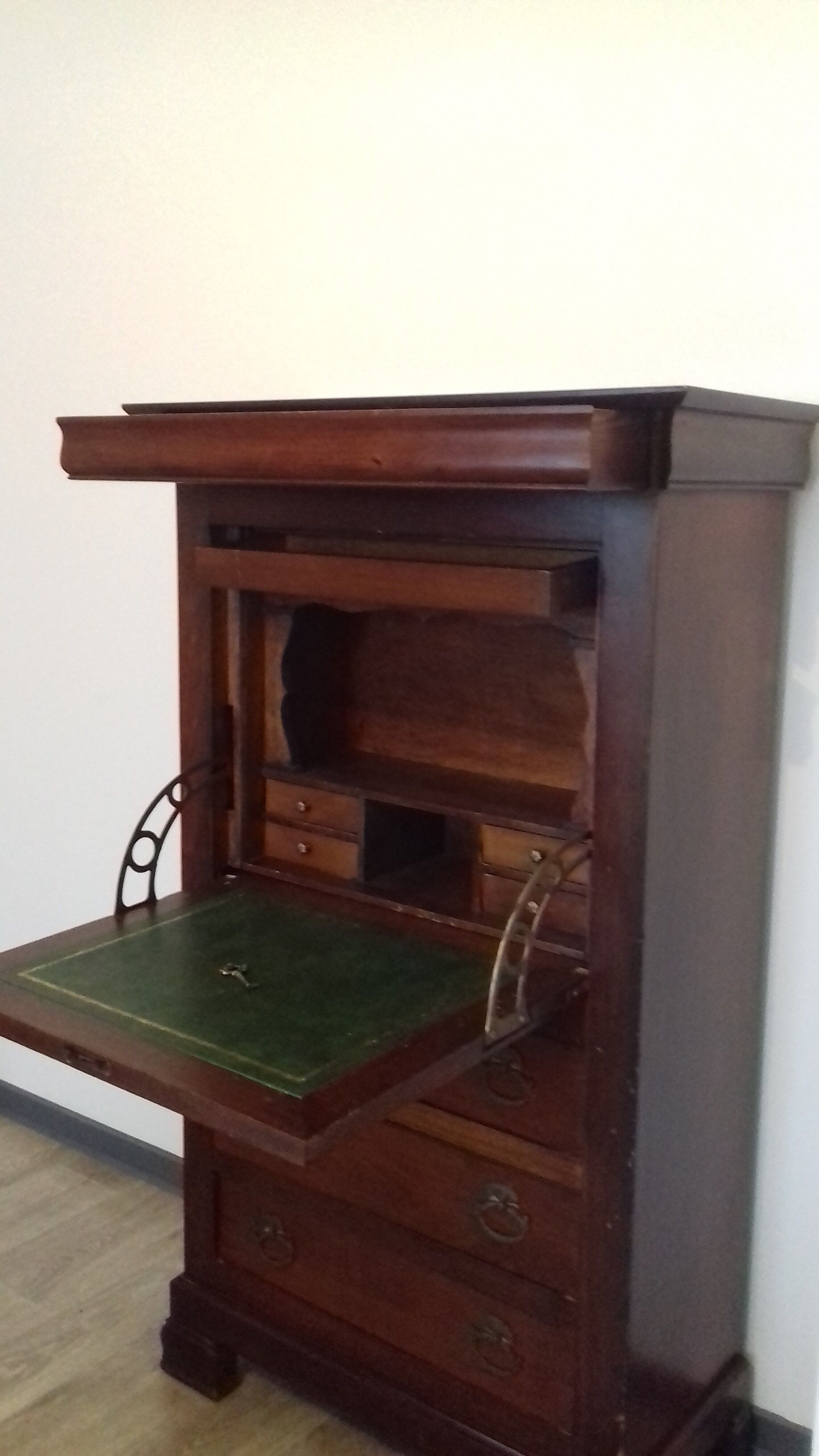 Writing desk of empire style