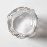 Vintage Stylish Pressed Glass Bubble Vase Designed by Vladislav Urban / 196