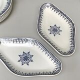 Pairs of old dishes St Amand