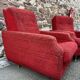 pair of vintage 60s armchairs