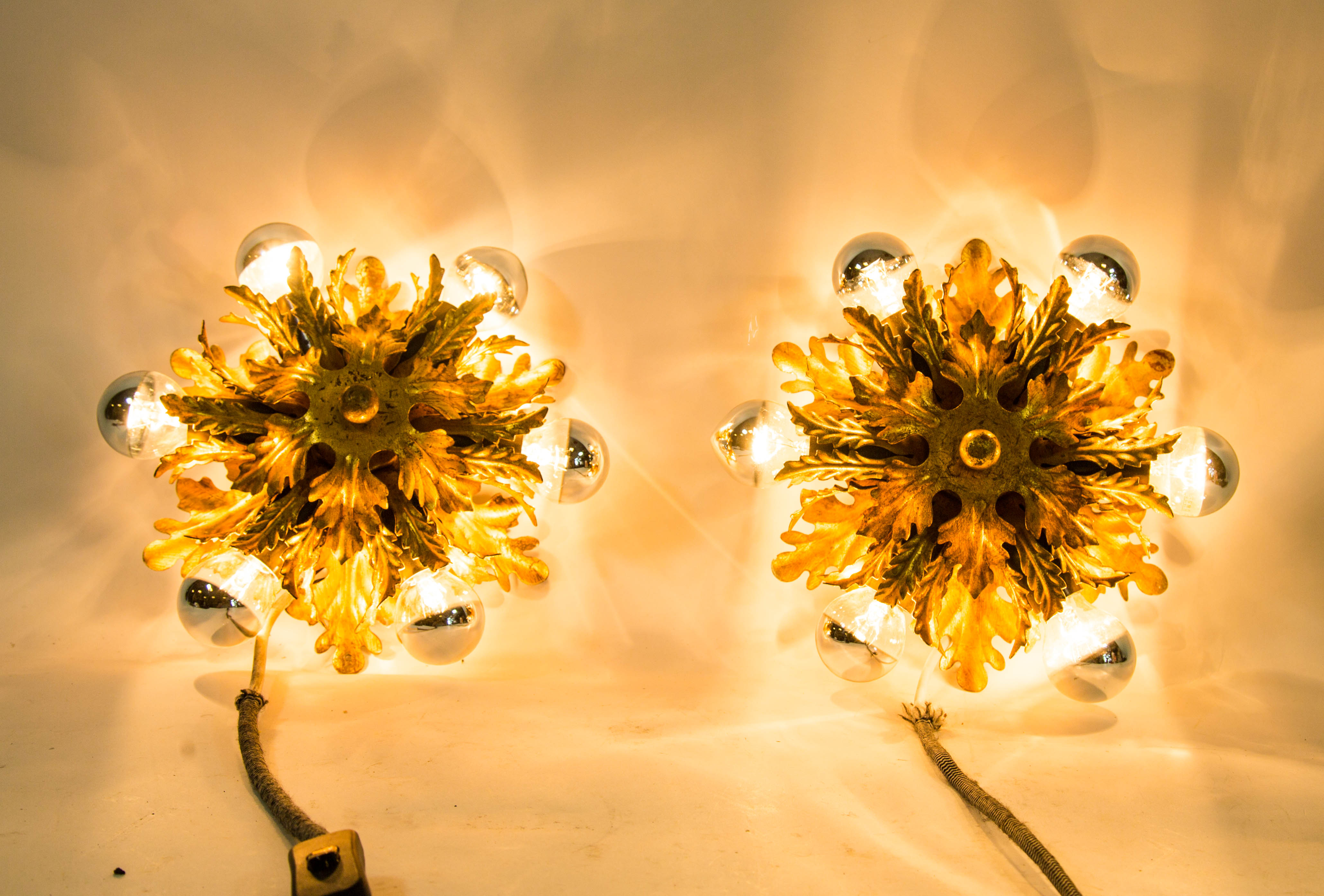 Flush mounted ceiling lamp | Banci Firenze | Italian design | Vintage 50's