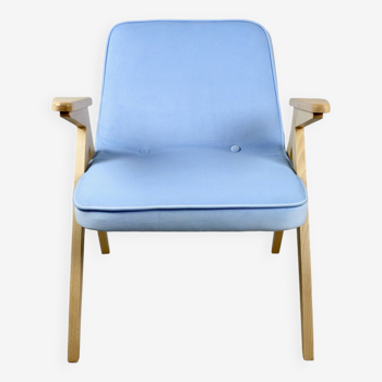 Light blue bunny armchair by józef chierowski