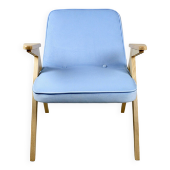 Light blue bunny armchair by józef chierowski