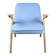 Light blue bunny armchair by józef chierowski