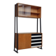Library buffet U 458 black by Jiri Jiroutek for Interier Praha 1960
