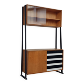 Library buffet U 458 black by Jiri Jiroutek for Interier Praha 1960