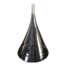 Old large funnel in blown glass 28 cm