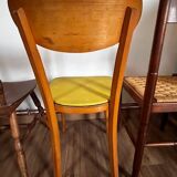 Set of 4 mismatched chairs