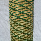 Scoubidou bottle, vintage