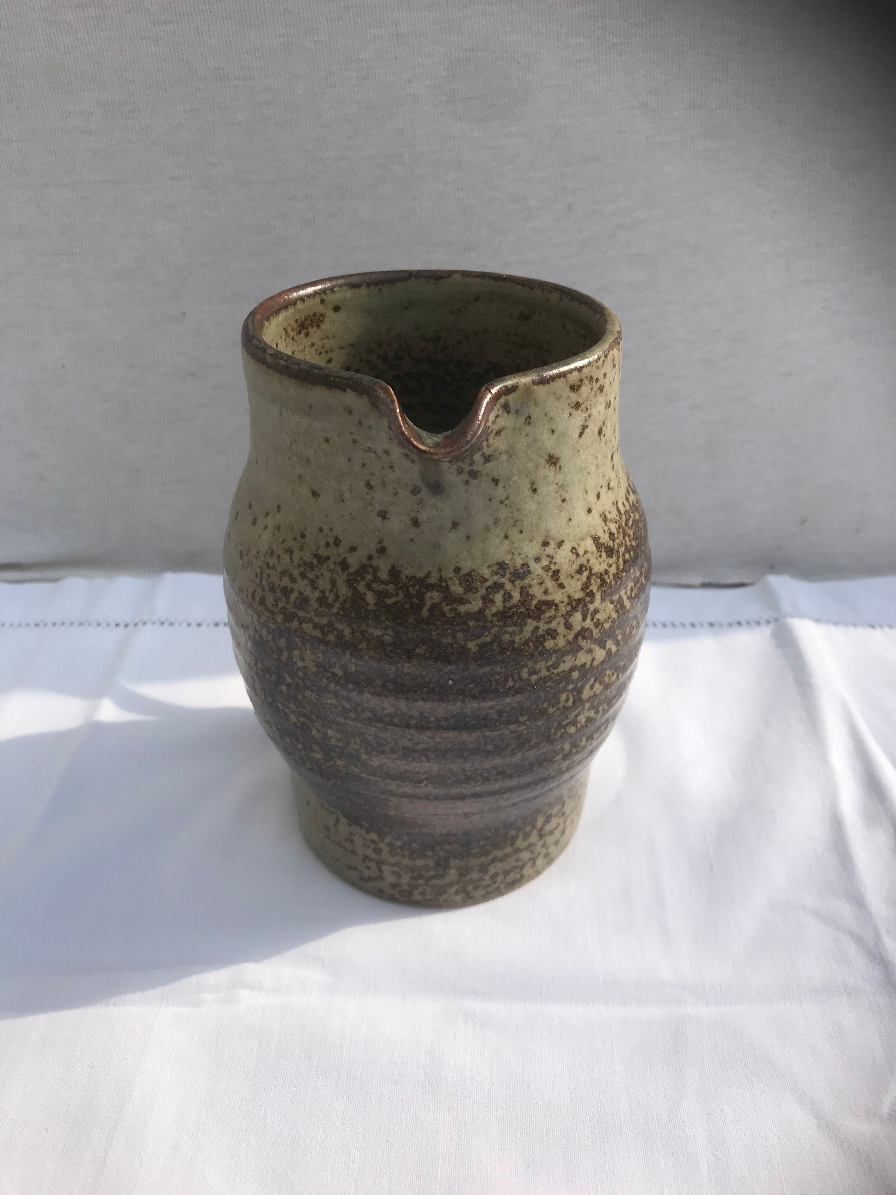 Former pitcher grey sandstone