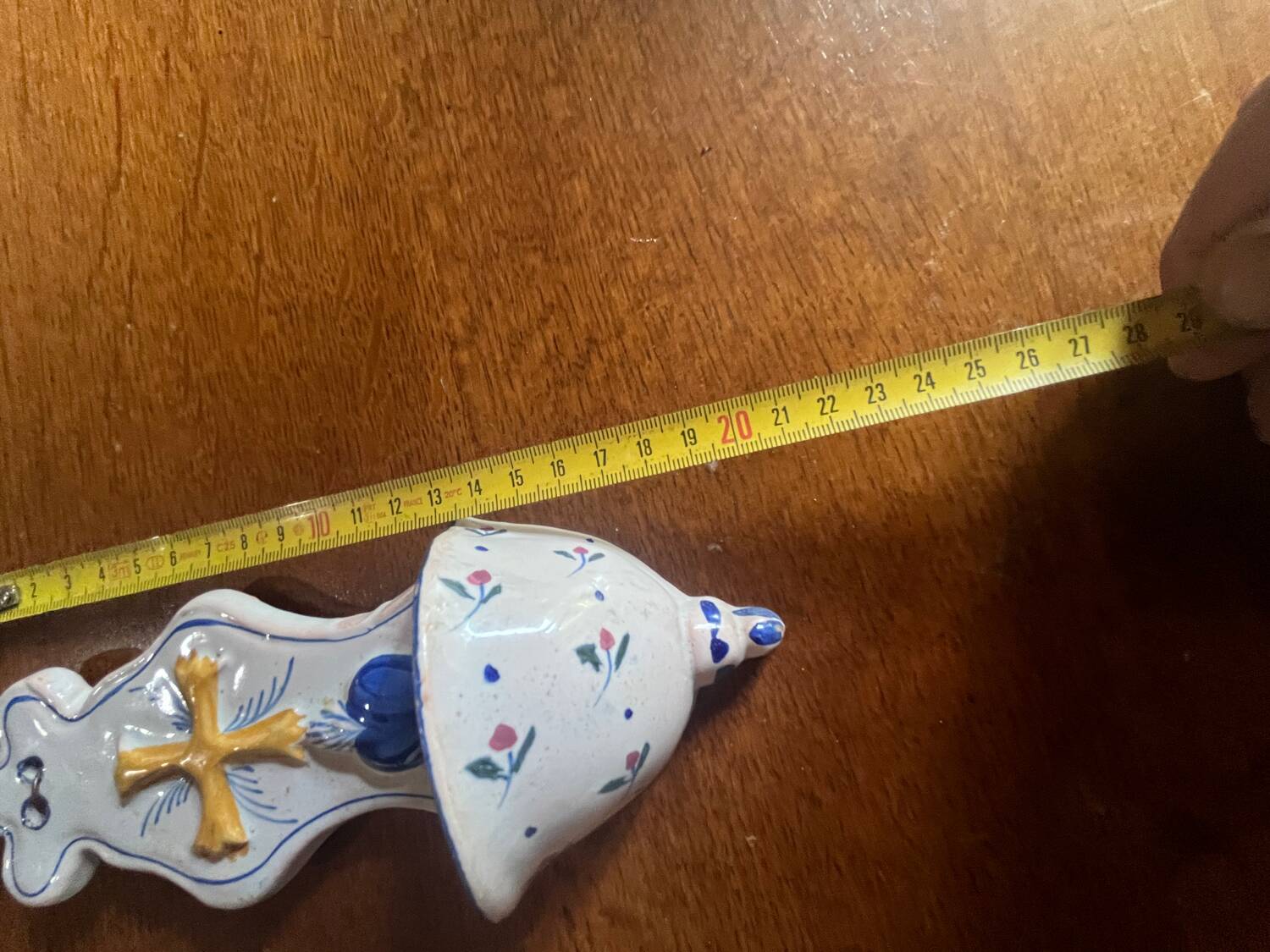 Earthenware crucifix