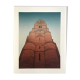 Original lithograph by Alain Le Foll, Albi, 1978