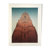 Original lithograph by Alain Le Foll, Albi, 1978