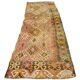 Vintage Turkish hallway rug 92x273 cm