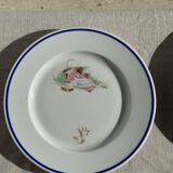 Set of 12 cheese plates France Chavroux 1990s D 21.5