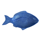 Shallow ceramic fish dish