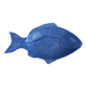 Shallow ceramic fish dish