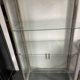 Chrome display cabinet year 1970