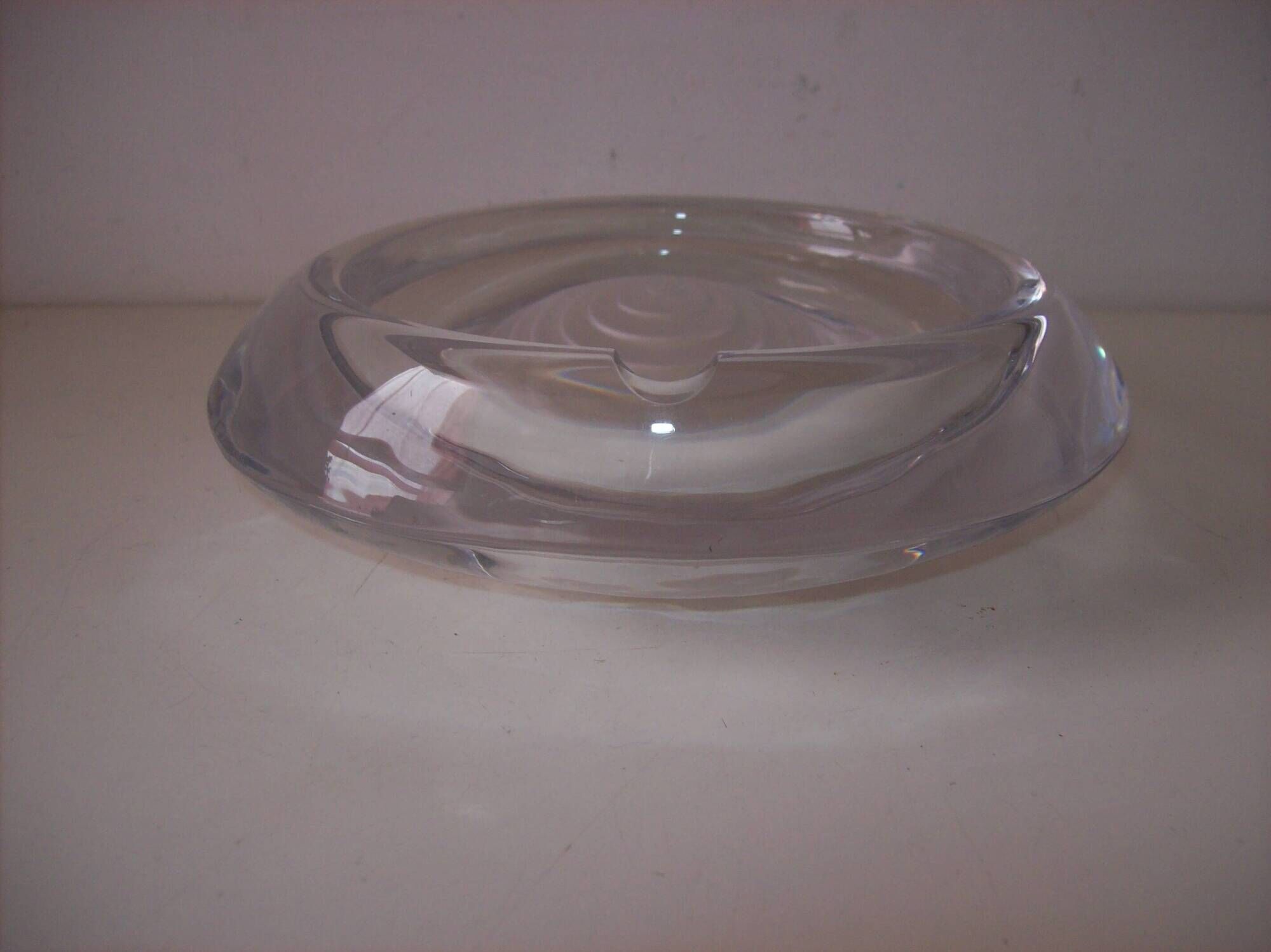 Daum ashtray and pocket tray