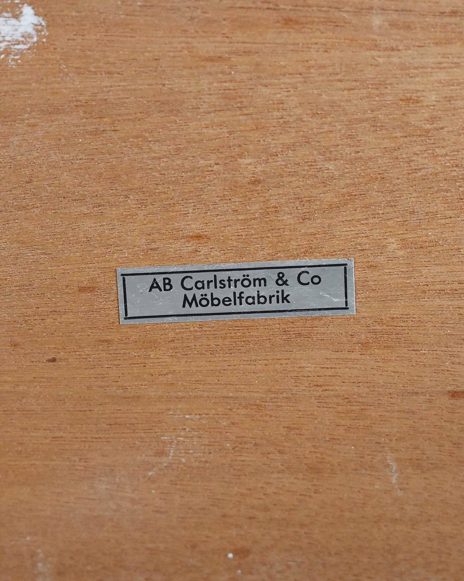 Bedside tables by AB Carlström & Co Möbelfabrik, Sweden, 1950s–60s