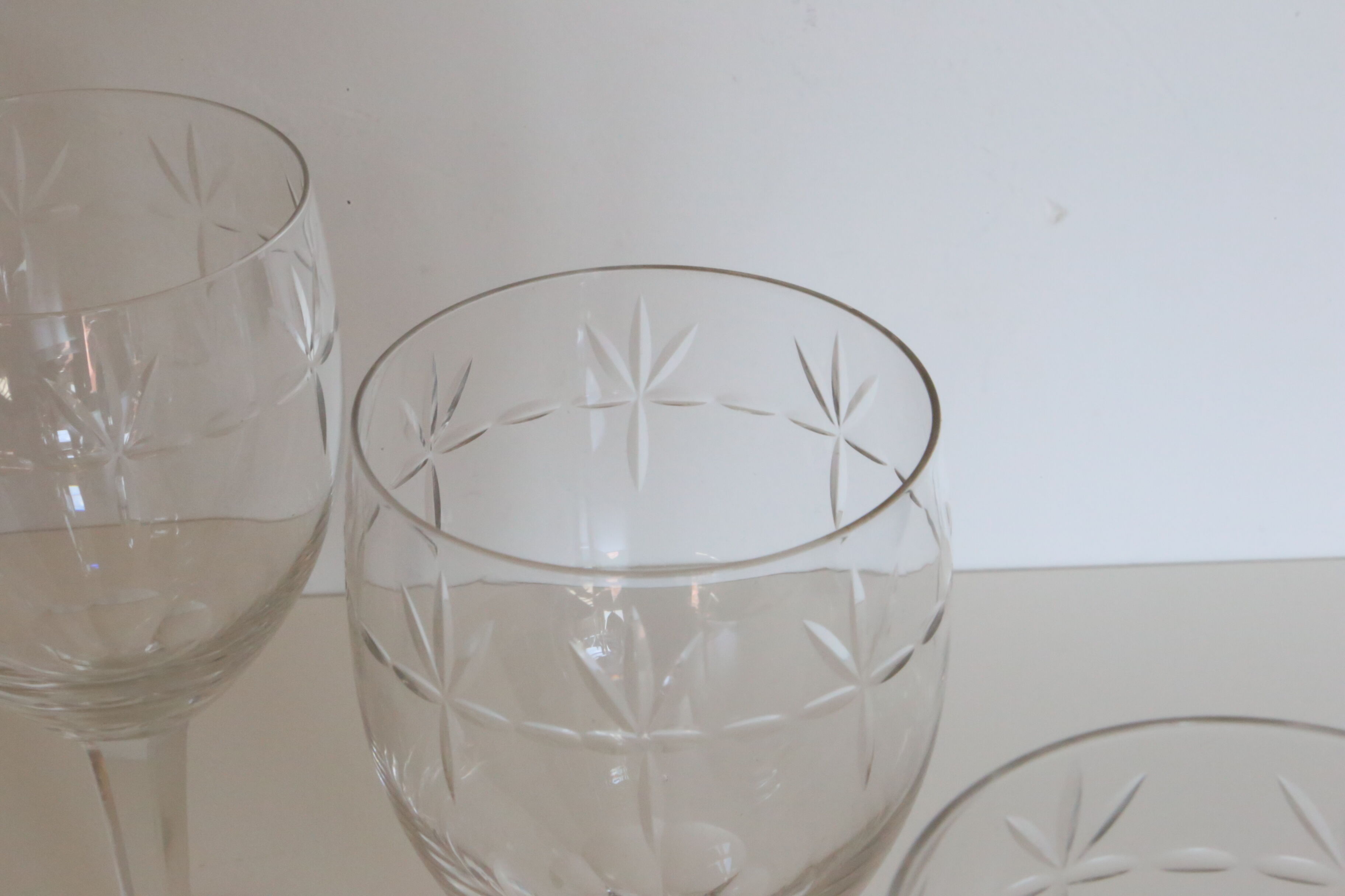 Wine glasses from the 1940