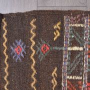 Tapis kilim Oushak anatolien surdimensionné