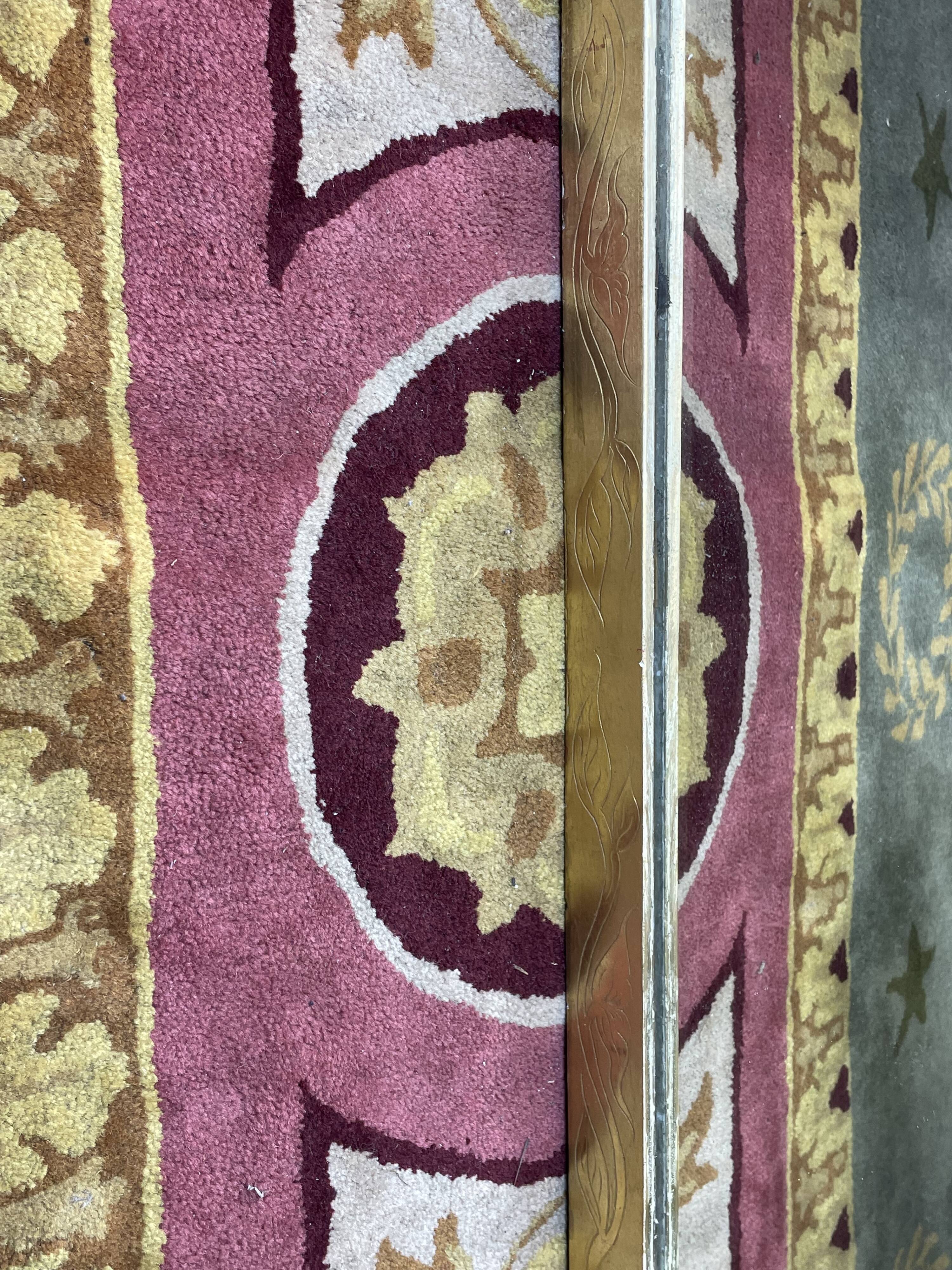 Louis Philippe era mirror with gold leaf