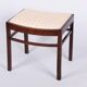 Art Deco Stool in Beech, Czech, 1920s