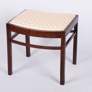 Tabouret Art Déco en hêtre, tchèque, années 1920