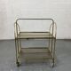 Vintage rolling golden folding service