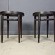 Pair of Thonet 214RH stools, 1980s