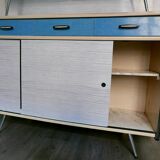 Two-color formica buffet