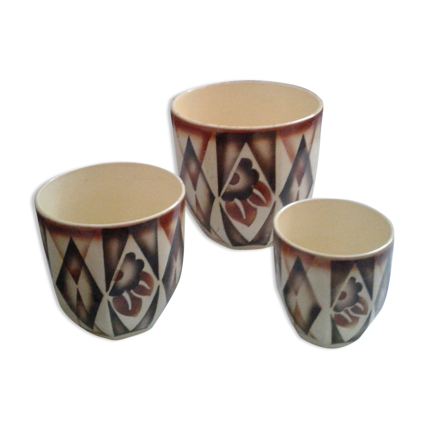 Hidden art deco pots