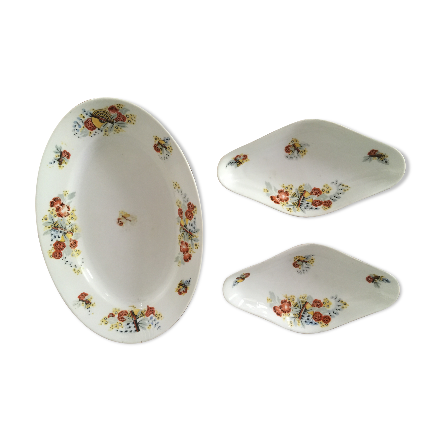 Flat lot and art deco raviers