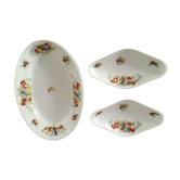 Lot plat et raviers art déco