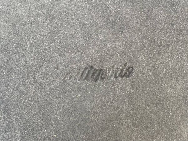 Paire de chaises de marque Calligaris des années 1980