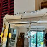 Venetian MIRROR in Murano beveled glass, Vintage