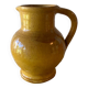Carafe terre cuite jaune