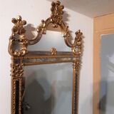 Mirror with parecloses