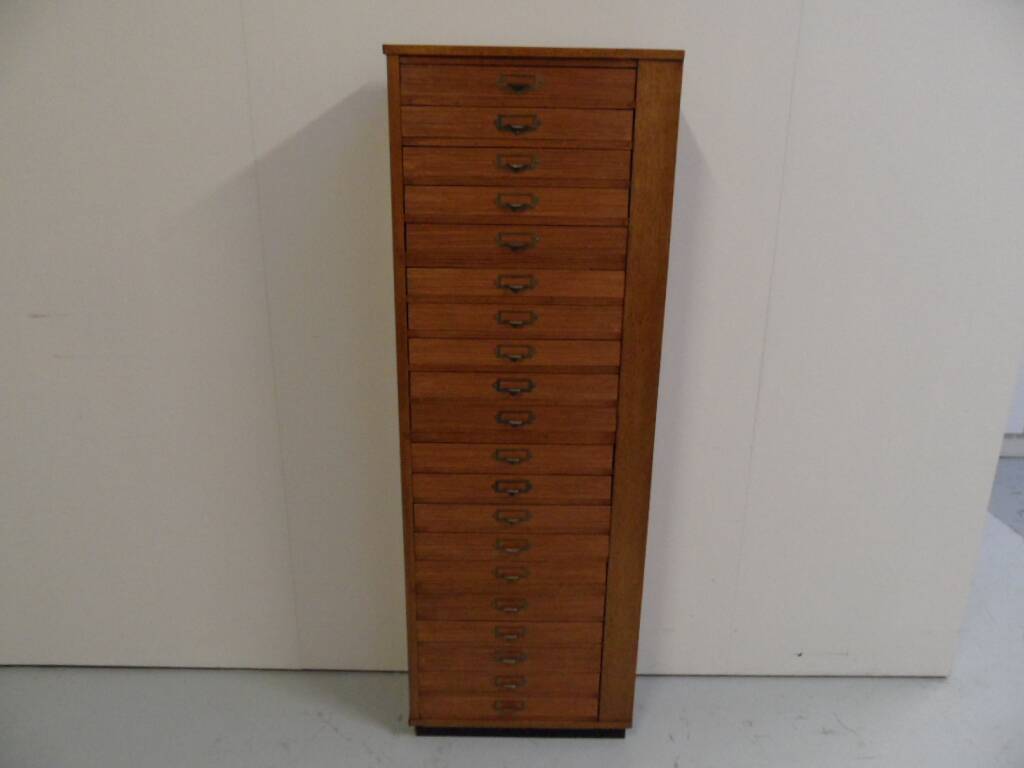 Vintage haberdashery cabinet