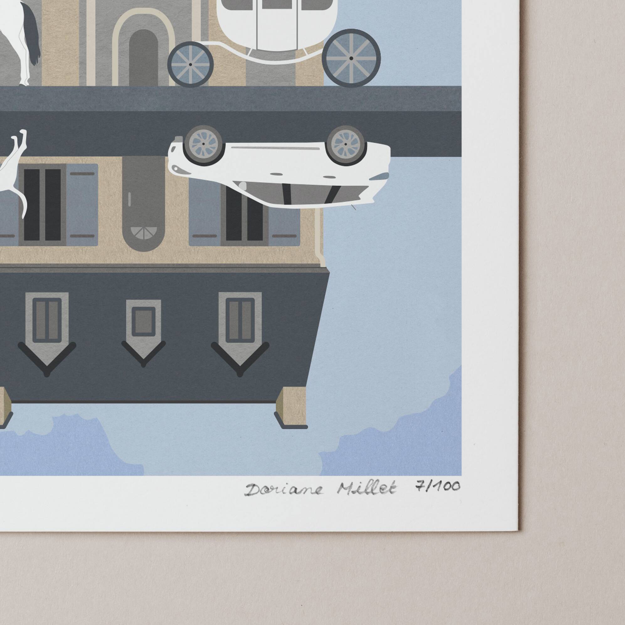 Art print, Constructions, 13x18 cm, Limited edition